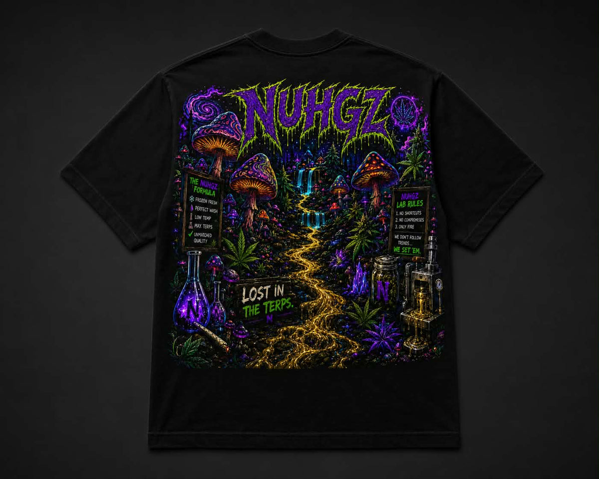 Nuhgz Lost in the Terps Tee - back graphic