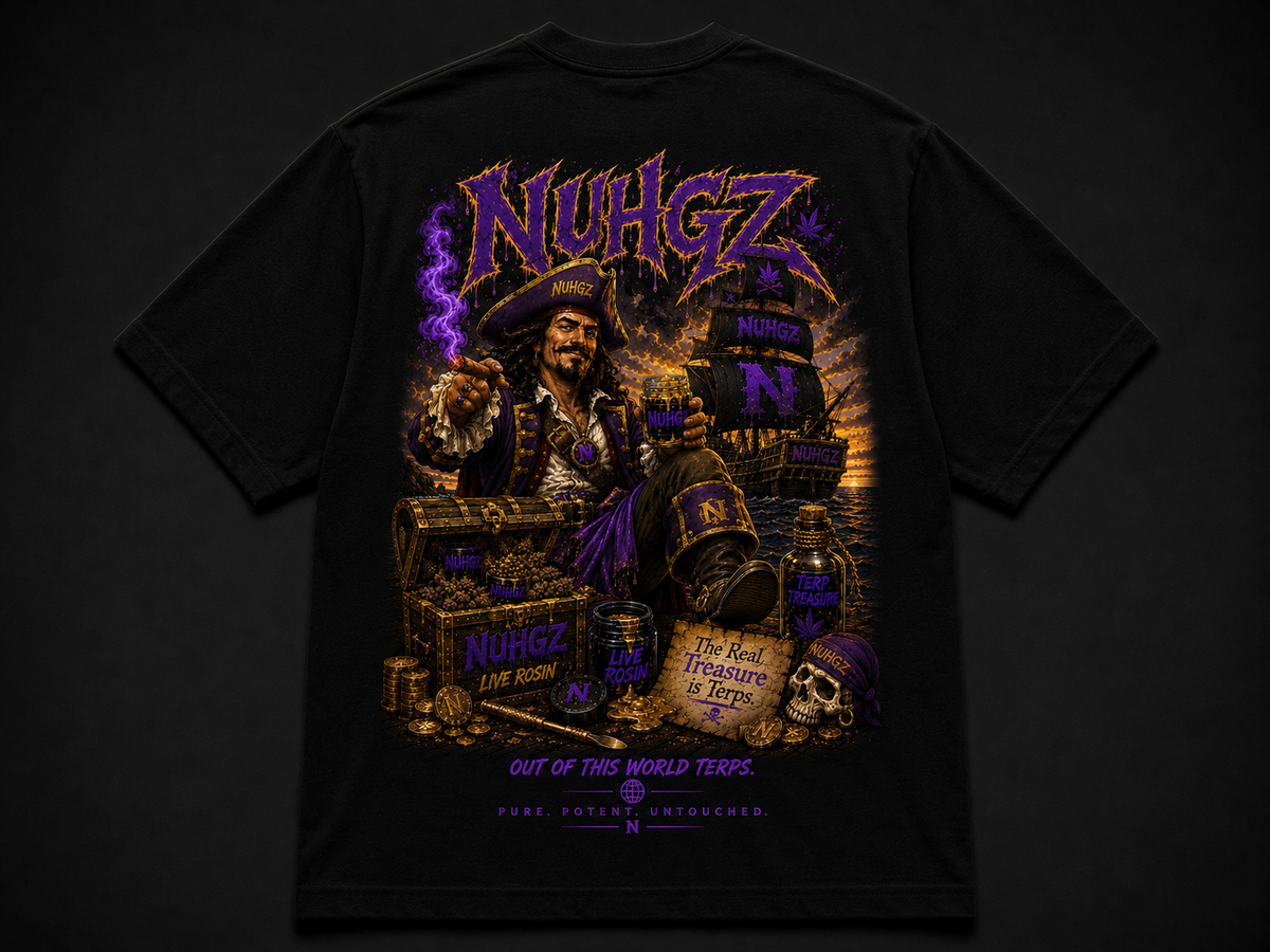 Nuhgz Pirate Terps Graphic Tee - Back Print