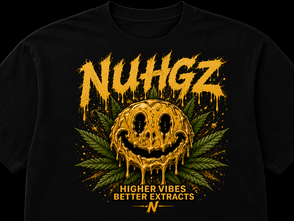 Nuhgz Higher Vibes Better Extracts Tee